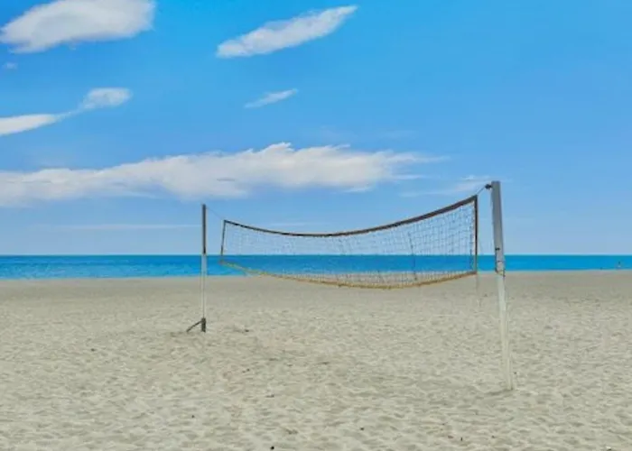 Agreable T2 Climatise Avec Parking, Terrasse Et Animaux Acceptes - Fr-1-529-290 Apartamento Le Barcarès