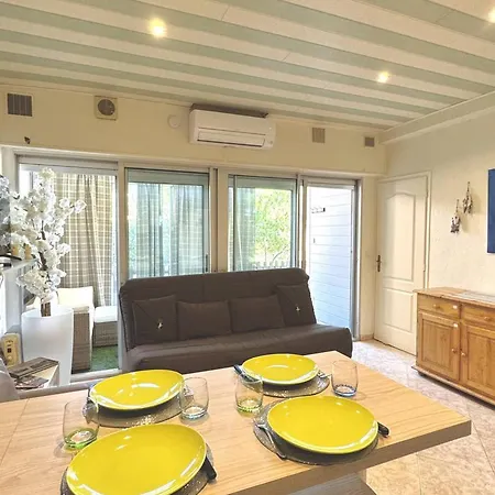 Apartmán Agreable T2 Climatise Avec Parking, Terrasse Et Animaux Acceptes - Fr-1-529-290